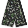 image:imageKARL LAGERFELD Paris Womens Wildflower Chiffon Lightweight Scarf Black One Size