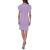 image:imageKARL LAGERFELD Short Ruched Sleeve Jewel Neck Sheath Mini DressIris