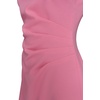 image:imageKARL LAGERFELD Short Ruched Sleeve Jewel Neck Sheath Mini DressPink Sherbert