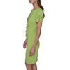 image:imageKARL LAGERFELD Short Ruched Sleeve Jewel Neck Sheath Mini DressSnap Pea