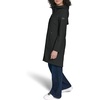 image:imageKARL LAGERFELD Womens Bonded Tech Rain Wear AnorakBlack