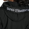 image:imageKARL LAGERFELD Womens Bonded Tech Rain Wear AnorakBlack