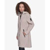 image:imageKARL LAGERFELD Womens Bonded Tech Rain Wear AnorakKhaki