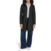 image:imageKARL LAGERFELD Womens Bonded Tech Rain Wear AnorakWater Resistant Fleece Black