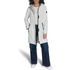 image:imageKARL LAGERFELD Womens Bonded Tech Rain Wear AnorakWhite