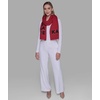 image:imageKARL LAGERFELD Womens Cest La Vie Scarf With SequinsAdmiral Red