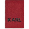 image:imageKARL LAGERFELD Womens Cest La Vie Scarf With SequinsAdmiral Red
