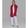 image:imageKARL LAGERFELD Womens Cest La Vie Scarf With SequinsAdmiral Red