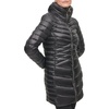 image:imageKARL LAGERFELD Womens Chevron Quilted Full Length Puffer JacketQuilted Black