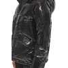 image:imageKARL LAGERFELD Womens Chevron Quilted Short PufferAdjustable Hem Black