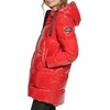 image:imageKARL LAGERFELD Womens Chevron Quilted Short PufferGlossy Scarlet