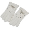 image:imageKARL LAGERFELD Womens Crystal and Pearl Studs GlovesIvory