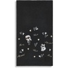 image:imageKARL LAGERFELD Womens Embroidered Karl Hearts Winder ScarfBlack