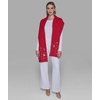 image:imageKARL LAGERFELD Womens Embroidered Karl Hearts Winder ScarfCrimson