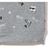 image:imageKARL LAGERFELD Womens Embroidered Karl Hearts Winder ScarfHeather Granite