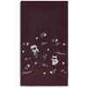 image:imageKARL LAGERFELD Womens Embroidered Karl Hearts Winder ScarfRaisin