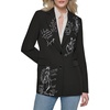 image:imageKARL LAGERFELD Womens Fashion Sketch Detail Fashion BlazerBlack