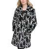 image:imageKARL LAGERFELD Womens Faux Fur Everyday Long Faux FurBlackWhite