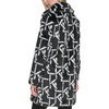 image:imageKARL LAGERFELD Womens Faux Fur Everyday Long Faux FurBlackWhite