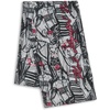 image:imageKARL LAGERFELD Womens Jewel Print Scarf ScarfWhiteBlackRed