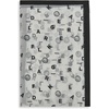 image:imageKARL LAGERFELD Womens Karl Alphabet Poly Chiffon ScarfWhiteBlack Combo
