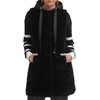 image:imageKARL LAGERFELD Womens Karl Lagerfeld Paris Womens Full Legnth Puffer JacketDrawstring Vest Black