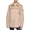 image:imageKARL LAGERFELD Womens Karl Lagerfeld Paris Womens Lightweight Softshell JacketOversized Khaki