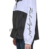 image:imageKARL LAGERFELD Womens Karl Lagerfeld Paris Womens Lightweight Softshell JacketShort Anorack Logo BlkWht