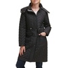 image:imageKARL LAGERFELD Womens Karl Lagerfeld Paris Womens Quilt ParkaAgyness Black