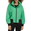 image:imageKARL LAGERFELD Womens Karl Lagerfeld Paris Womens Short Anorack With Logo Sleeve JacketKelly Green