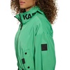 image:imageKARL LAGERFELD Womens Karl Lagerfeld Paris Womens Short Anorack With Logo Sleeve JacketKelly Green