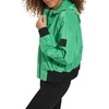 image:imageKARL LAGERFELD Womens Karl Lagerfeld Paris Womens Short Anorack With Logo Sleeve JacketKelly Green