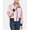image:imageKARL LAGERFELD Womens Karl Lagerfeld Paris Womens Short Anorack With Logo Sleeve JacketShort Anorack Logo Blush
