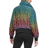 image:imageKARL LAGERFELD Womens Karl Lagerfeld Paris Womens Short Anorack With Logo Sleeve JacketShort Anorack Logo Rainbow