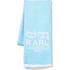image:imageKARL LAGERFELD Womens KarlChoupette Logo Lightweight PashminaBlue