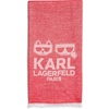 image:imageKARL LAGERFELD Womens KarlChoupette Logo Lightweight PashminaCrimson