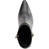 image:imageKARL LAGERFELD Womens Karly Pointed Toe Heeled Ankle Bootie With Belt DetailBlack