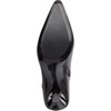 image:imageKARL LAGERFELD Womens Karly Pointed Toe Heeled Ankle Bootie With Belt DetailBlack