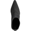 image:imageKARL LAGERFELD Womens Kelsa Pointed Toe Heeled BootieBlack