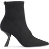 image:imageKARL LAGERFELD Womens Kelsa Pointed Toe Heeled BootieBlack