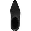 image:imageKARL LAGERFELD Womens Kelsa Pointed Toe Heeled BootieBlack Speckle