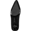 image:imageKARL LAGERFELD Womens Kelsa Pointed Toe Heeled BootieBlack Speckle