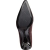 image:imageKARL LAGERFELD Womens Kelsa Pointed Toe Heeled BootieChocolate