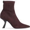 image:imageKARL LAGERFELD Womens Kelsa Pointed Toe Heeled BootieChocolate