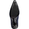 image:imageKARL LAGERFELD Womens Kelsa Pointed Toe Heeled BootieNavy