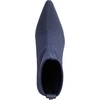 image:imageKARL LAGERFELD Womens Kelsa Pointed Toe Heeled BootieNavy