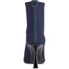 image:imageKARL LAGERFELD Womens Kelsa Pointed Toe Heeled BootieNavy
