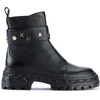 image:imageKARL LAGERFELD Womens Latisha Lug Sole Chelsea Boot With PinsBlack