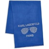 image:imageKARL LAGERFELD Womens Lightweight Krystal Sunglasses PashminaElectric Indigo
