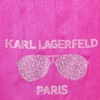 image:imageKARL LAGERFELD Womens Lightweight Krystal Sunglasses PashminaFucshia